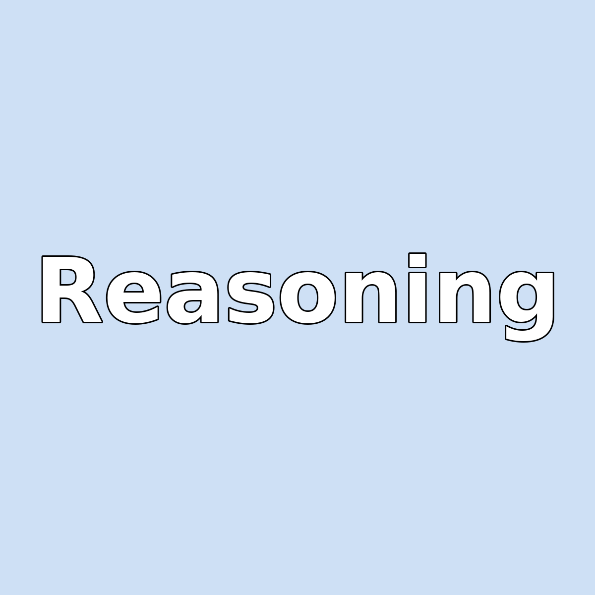 Reasoning Booklets